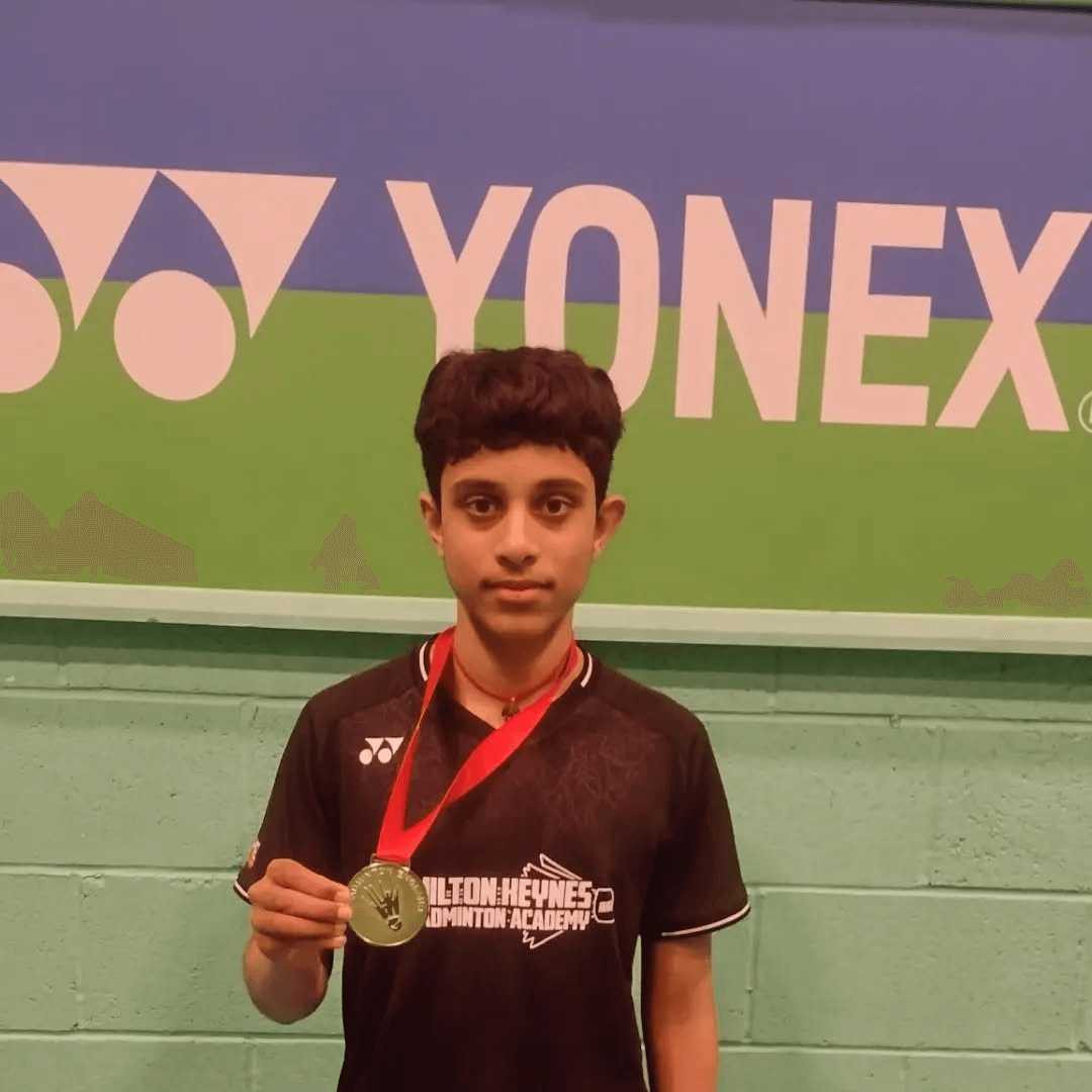 Great start Into 2024 by winning the u 17 gold 🥇Will get more like this.#mkba #badmintonenglan