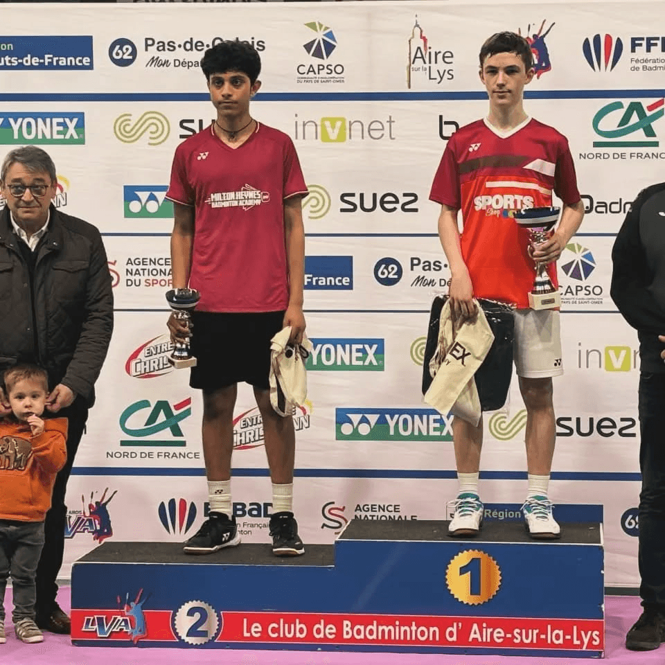 U17 French open runner up 🥈#badmintonengland #badminton #mkba #BackingTheBest